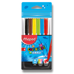 Fixy Color´Peps Ocean, 6 farieb-2